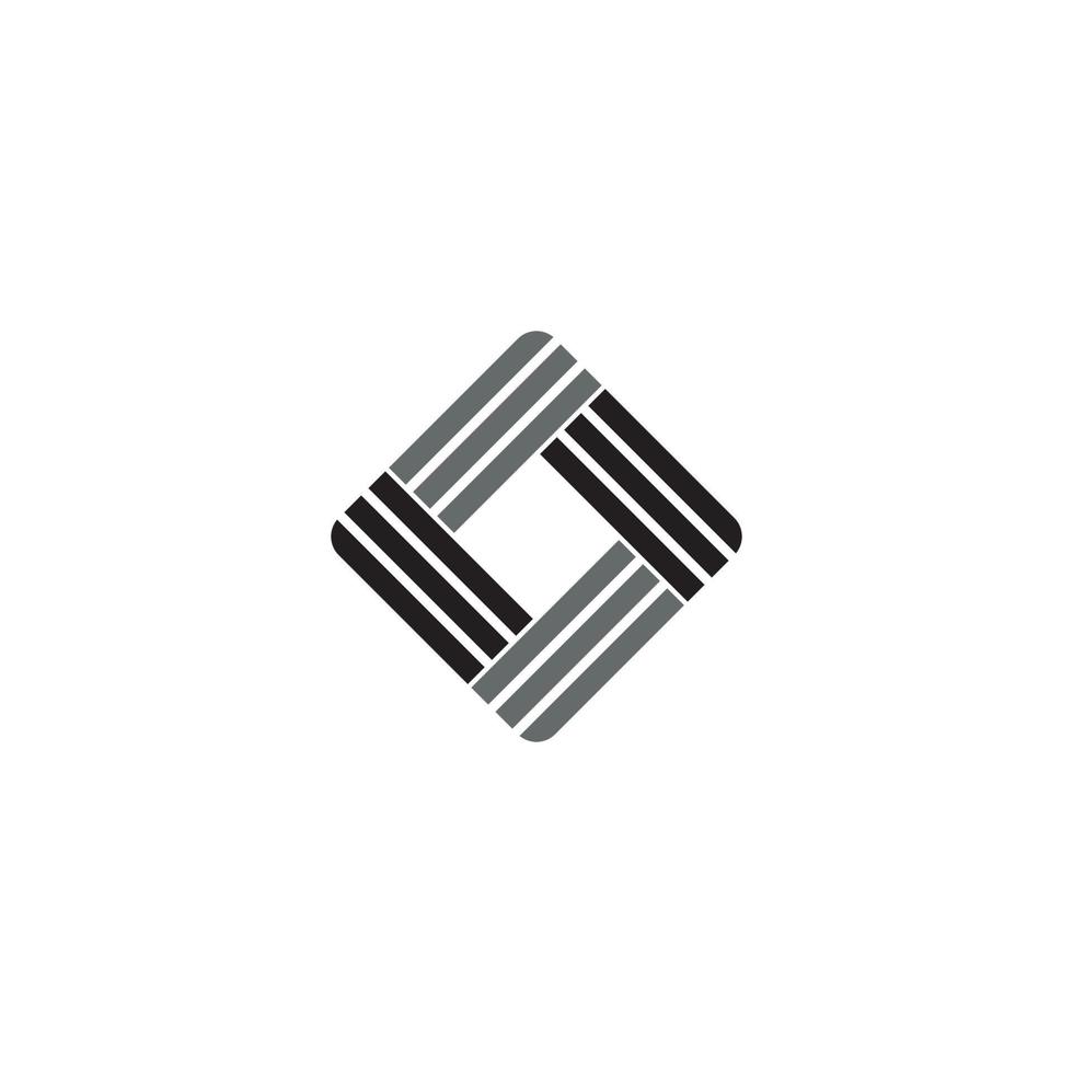 un logotipo de tela simple o diseño de icono vector