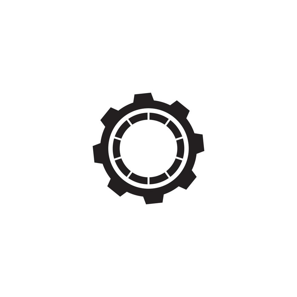 a Unique Gear logo or icon design vector