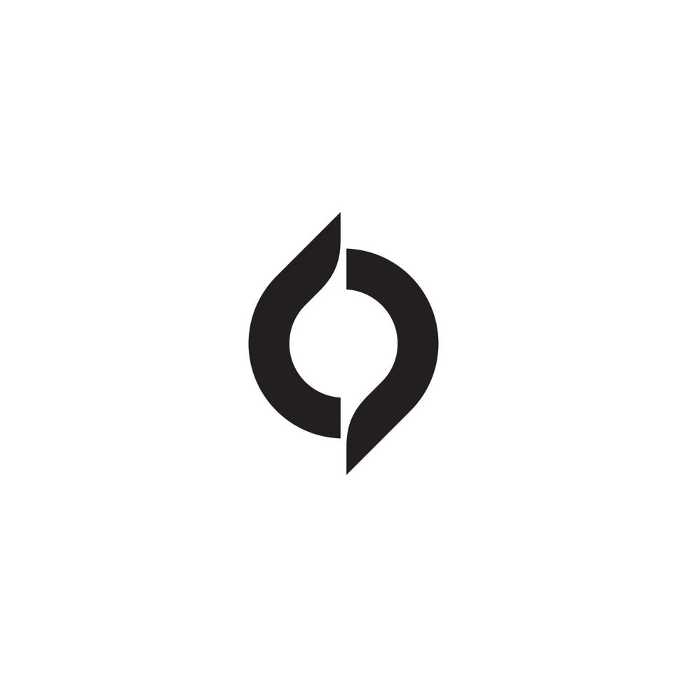 a simple Abstract logo or icon design vector