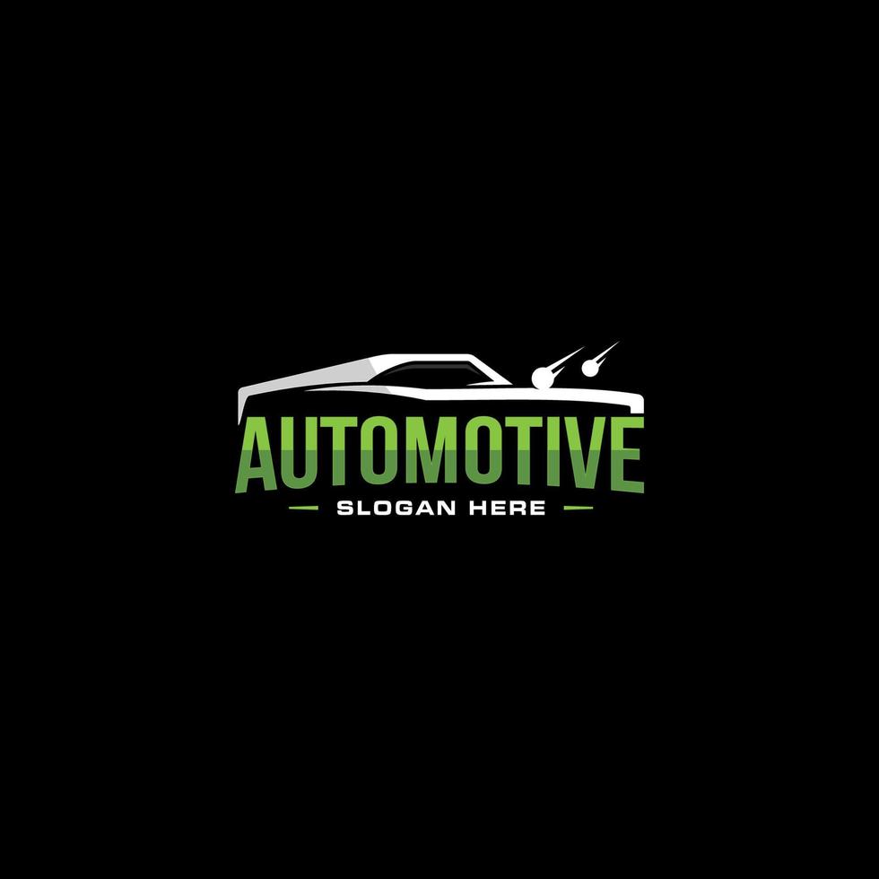 diseño de logotipo automotriz. envíenos un mensaje en nuestras redes sociales si necesita nuestra ayuda para poner el nombre de su empresa en el diseño vector