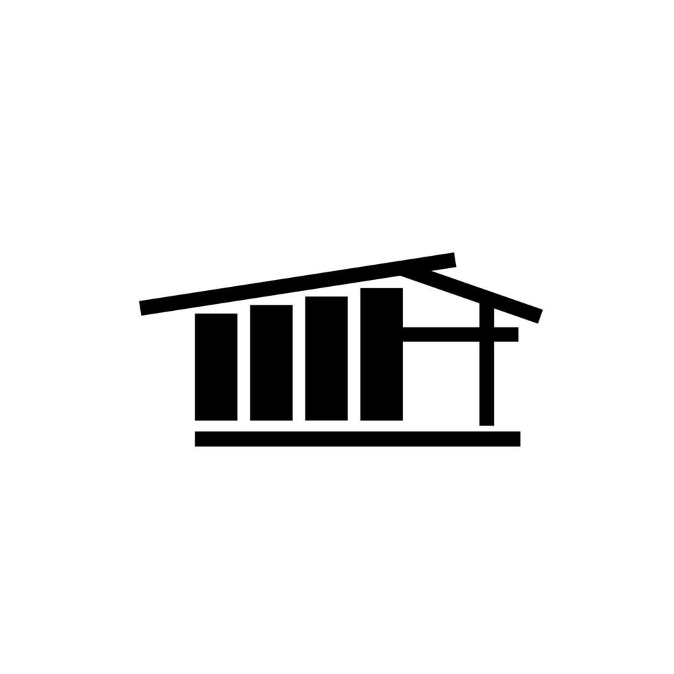 vector or logo of a house, building