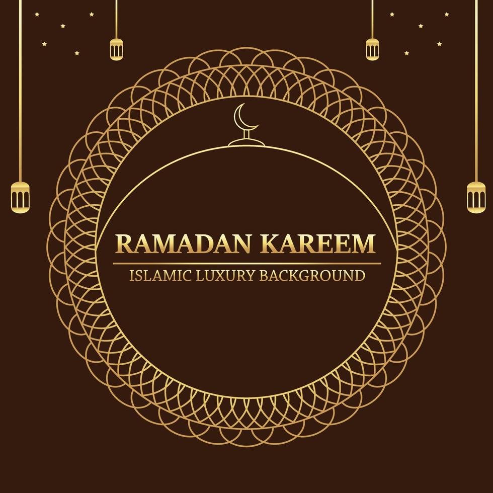 Illustration vector design of Ramadan Kareem