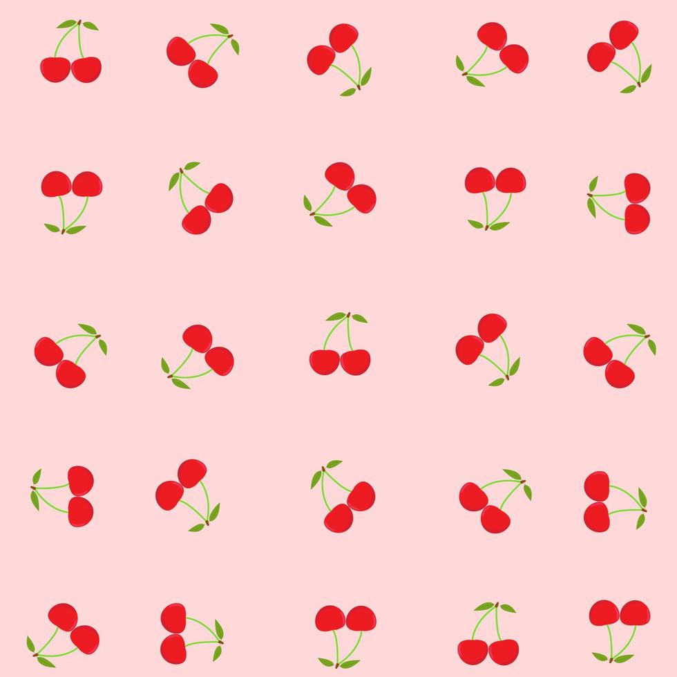 Illustration vector design of cherry