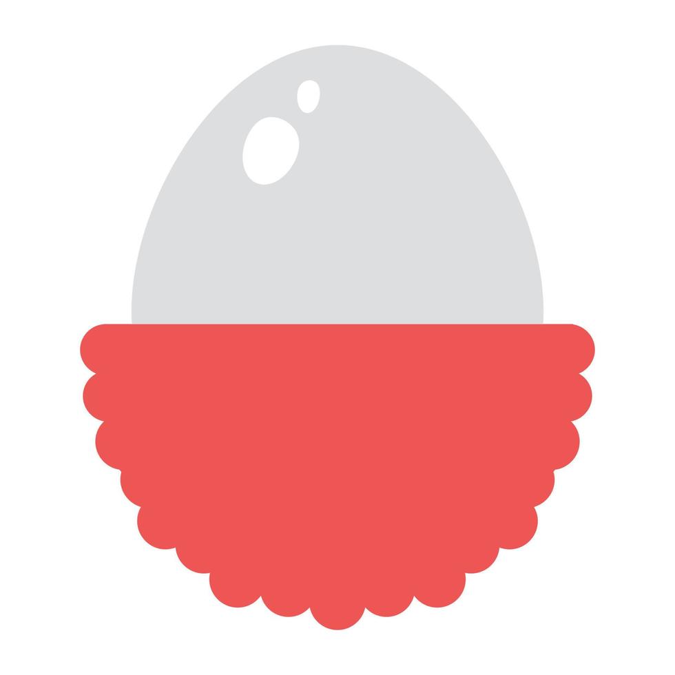 Member of genus, lychee flat icon vector