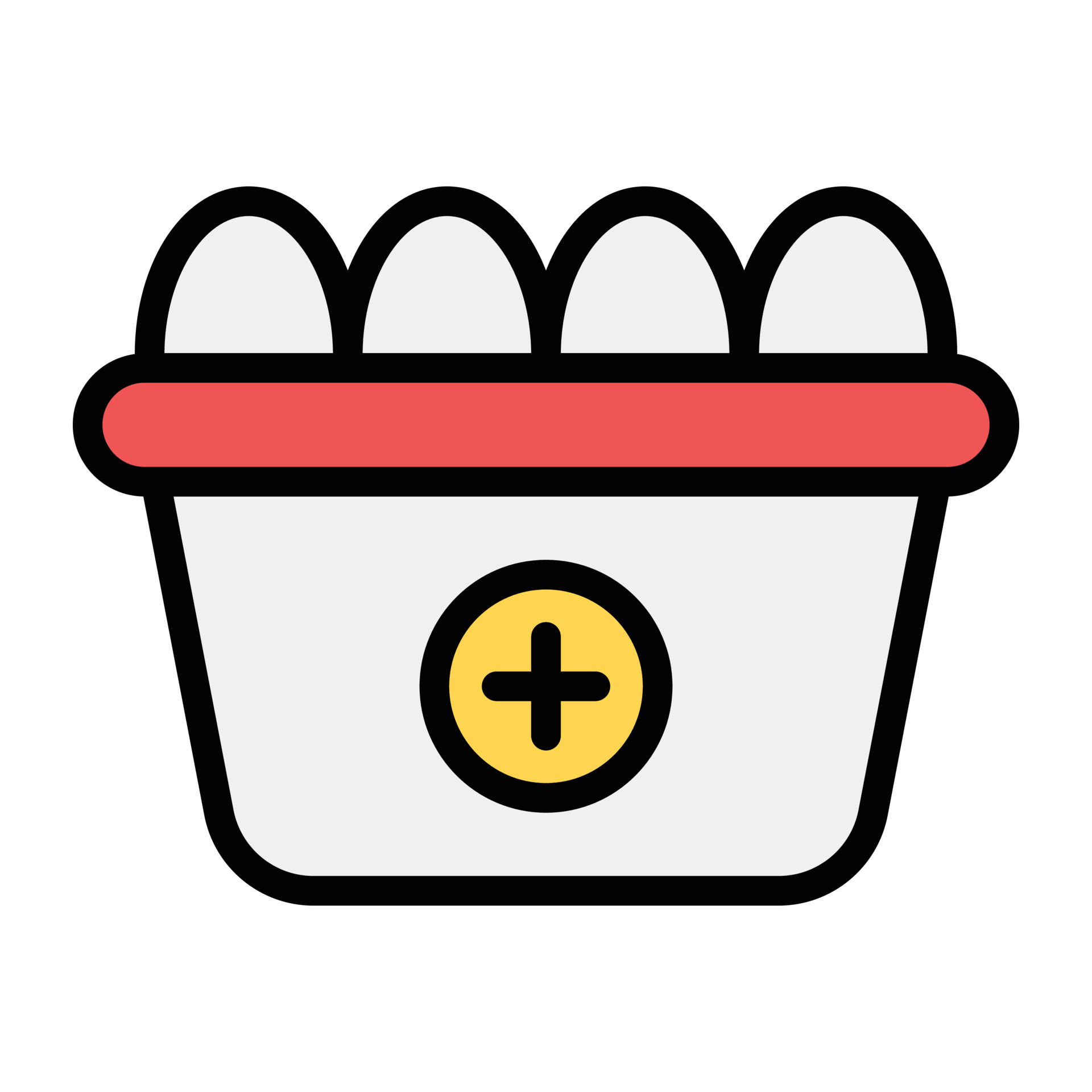 Icon of eggs tray in flat design, editable design 5069795 Vector Art at