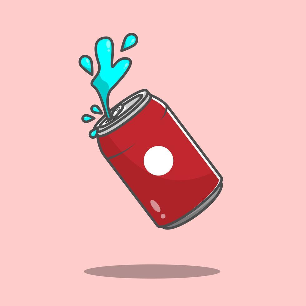 simple soft drink vector illustration