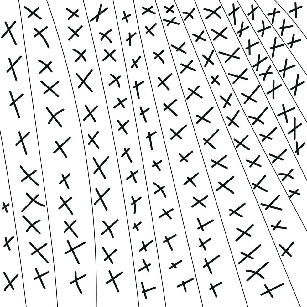 Abstract black and white background with crosses 5070133