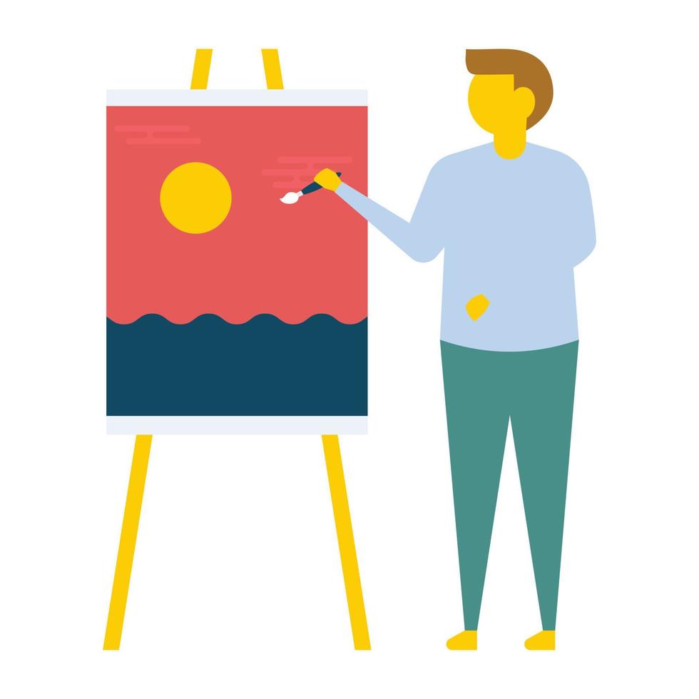 Artist Canvas Concepts 5070212 Vector Art at Vecteezy