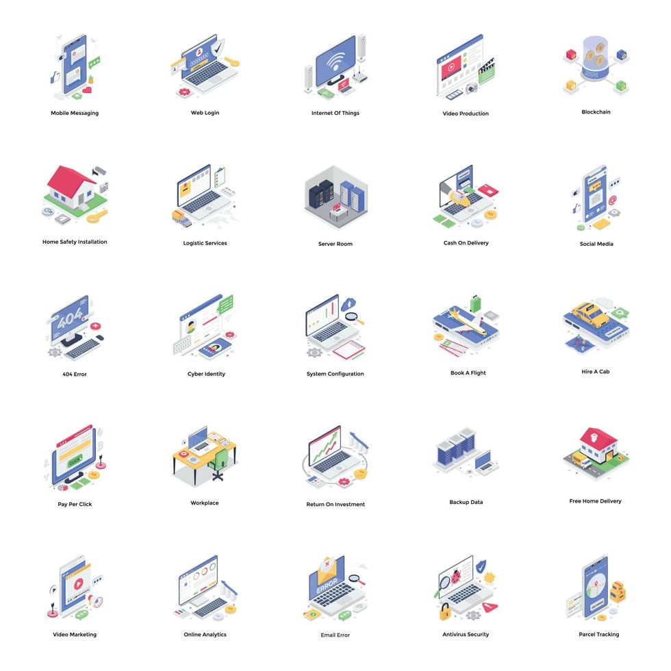 Business And Ecommerce vector