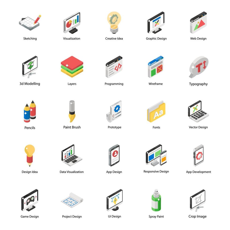Digital Graphic Design vector