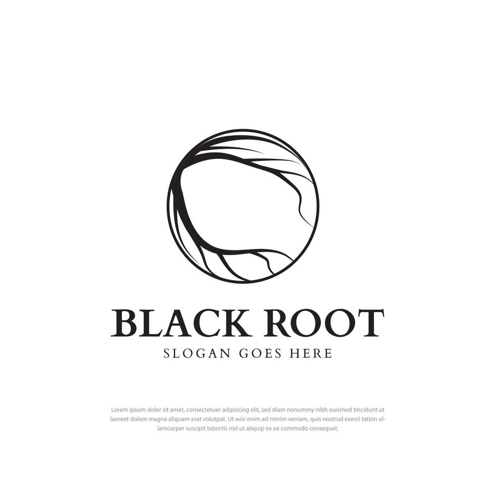 Geometric creeper root logo design symbol template,abstract icon vector