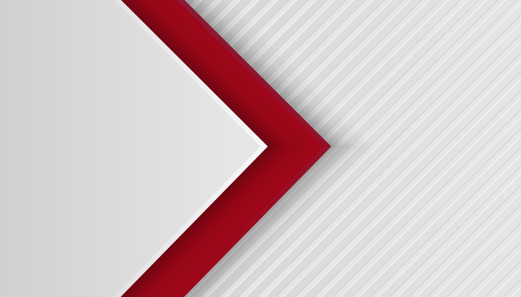 abstract line light silver with red overlap layers background vector