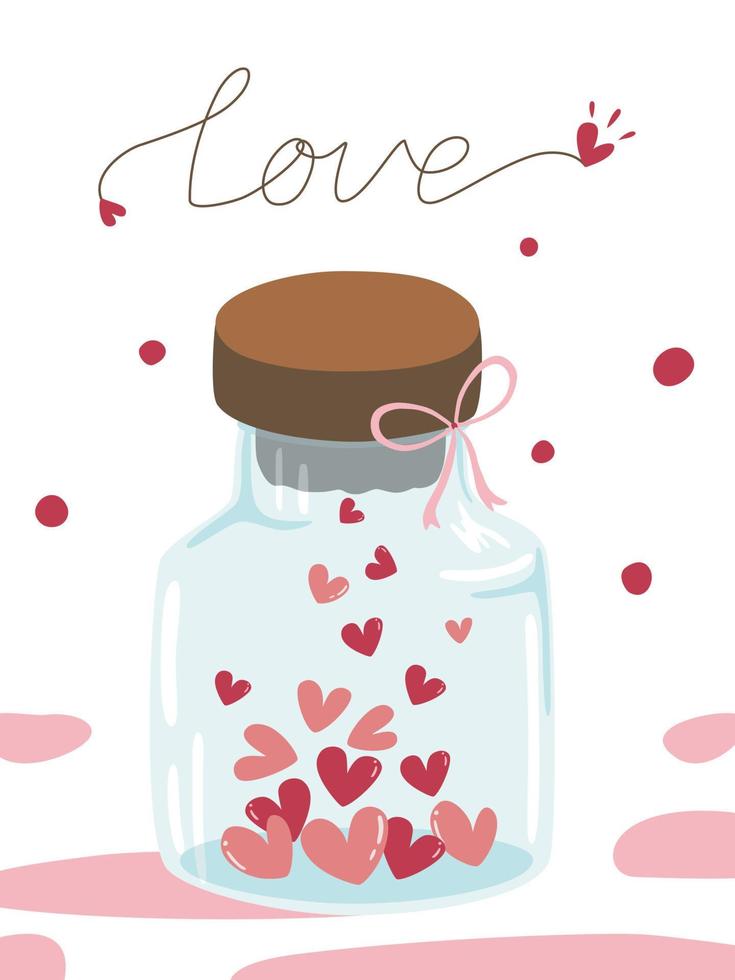 A collection of heart shaped illustrations designed in doodle style for Valentine's Day themes. vector