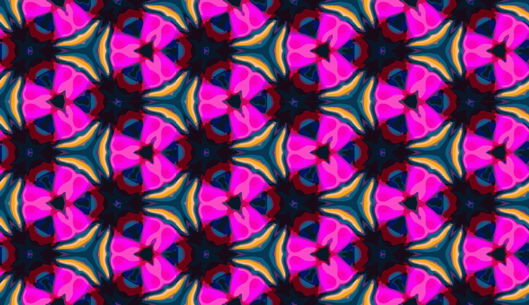 Bright and neon multi color seamless pattern texture and template. Multicolored. Colorful ornamental graphic design. vector