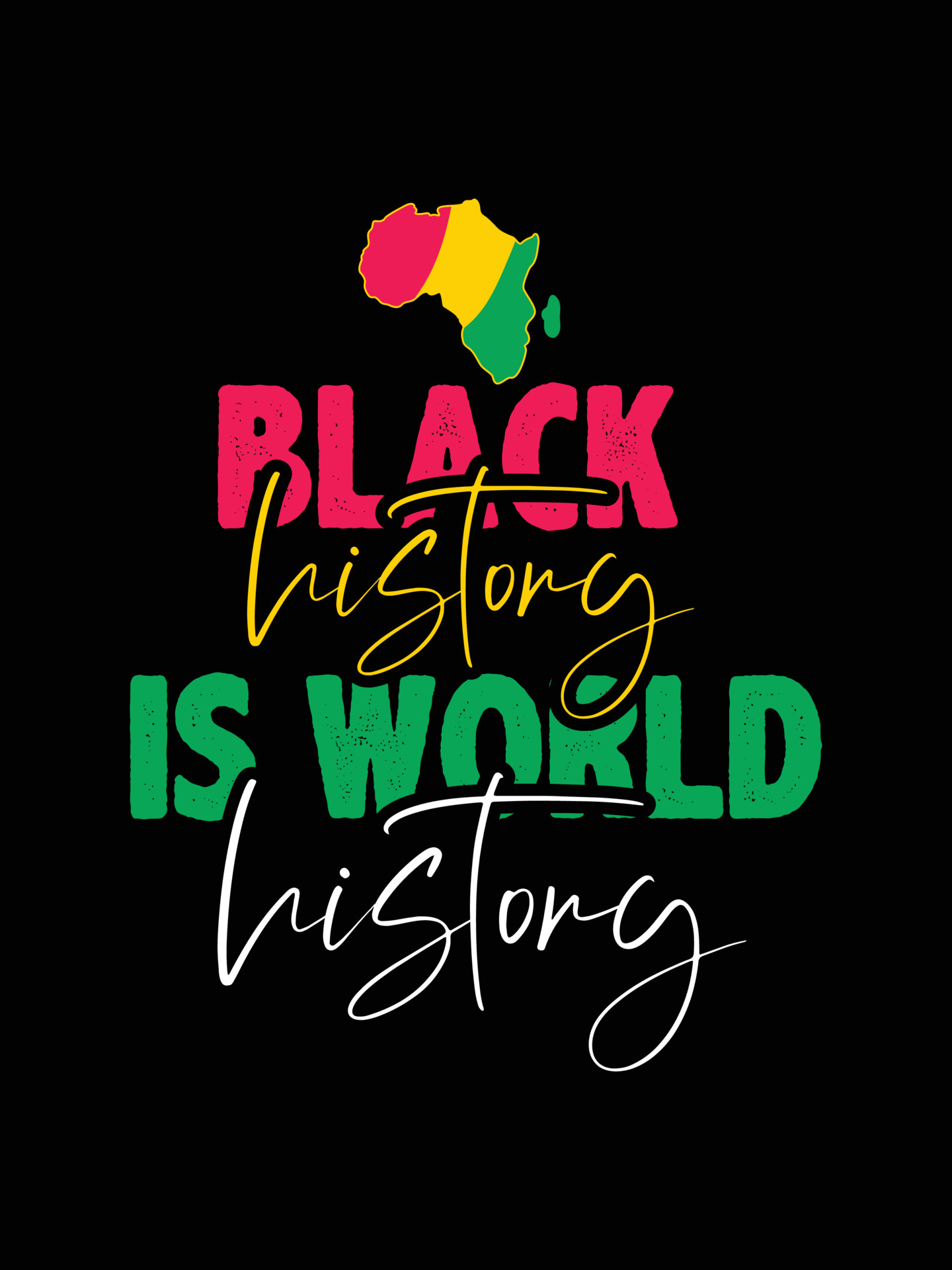 Premium Vector  Black history month typography tshirt design black history  month quotes typography tshirt design