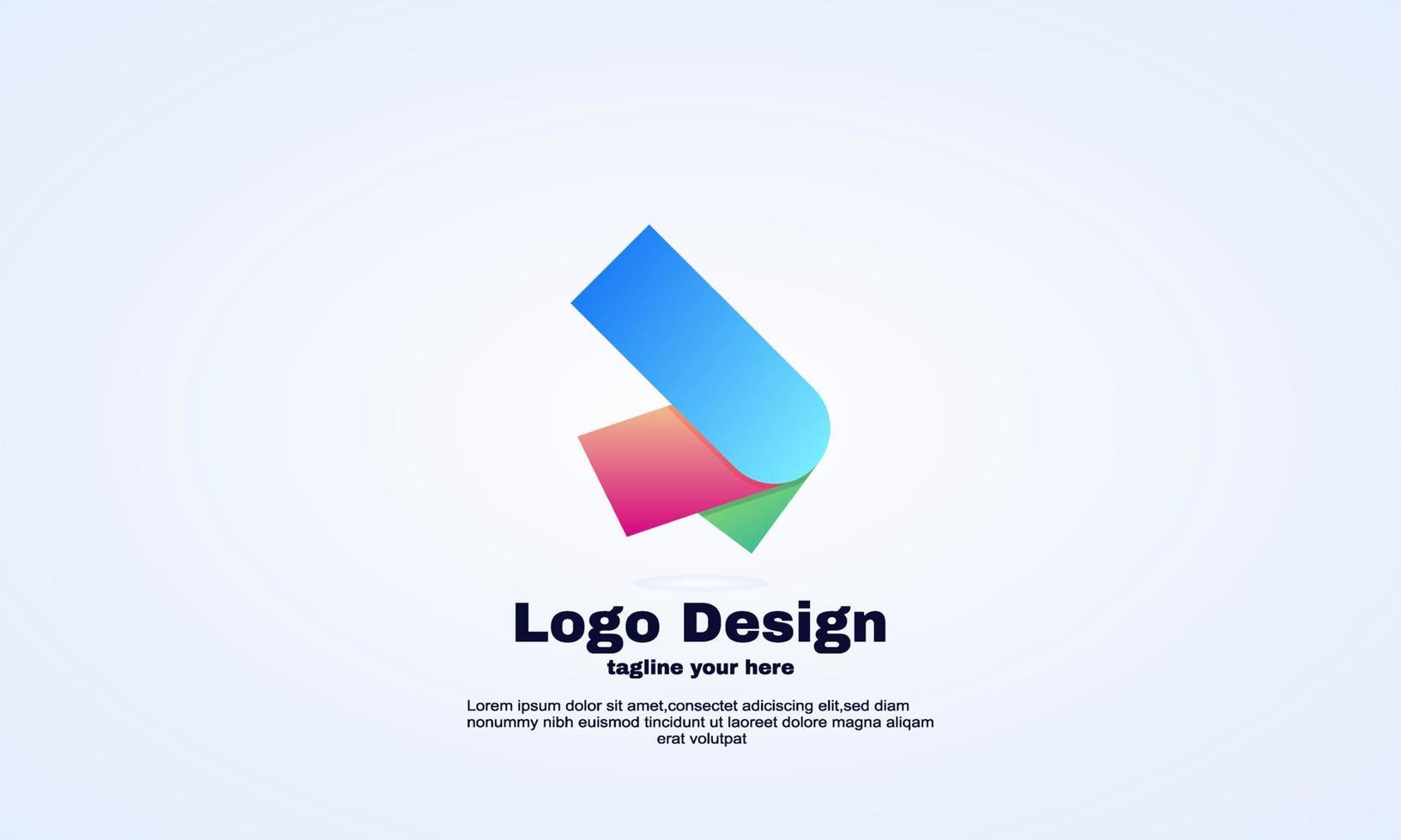 vector airplane wing logo template abstract
