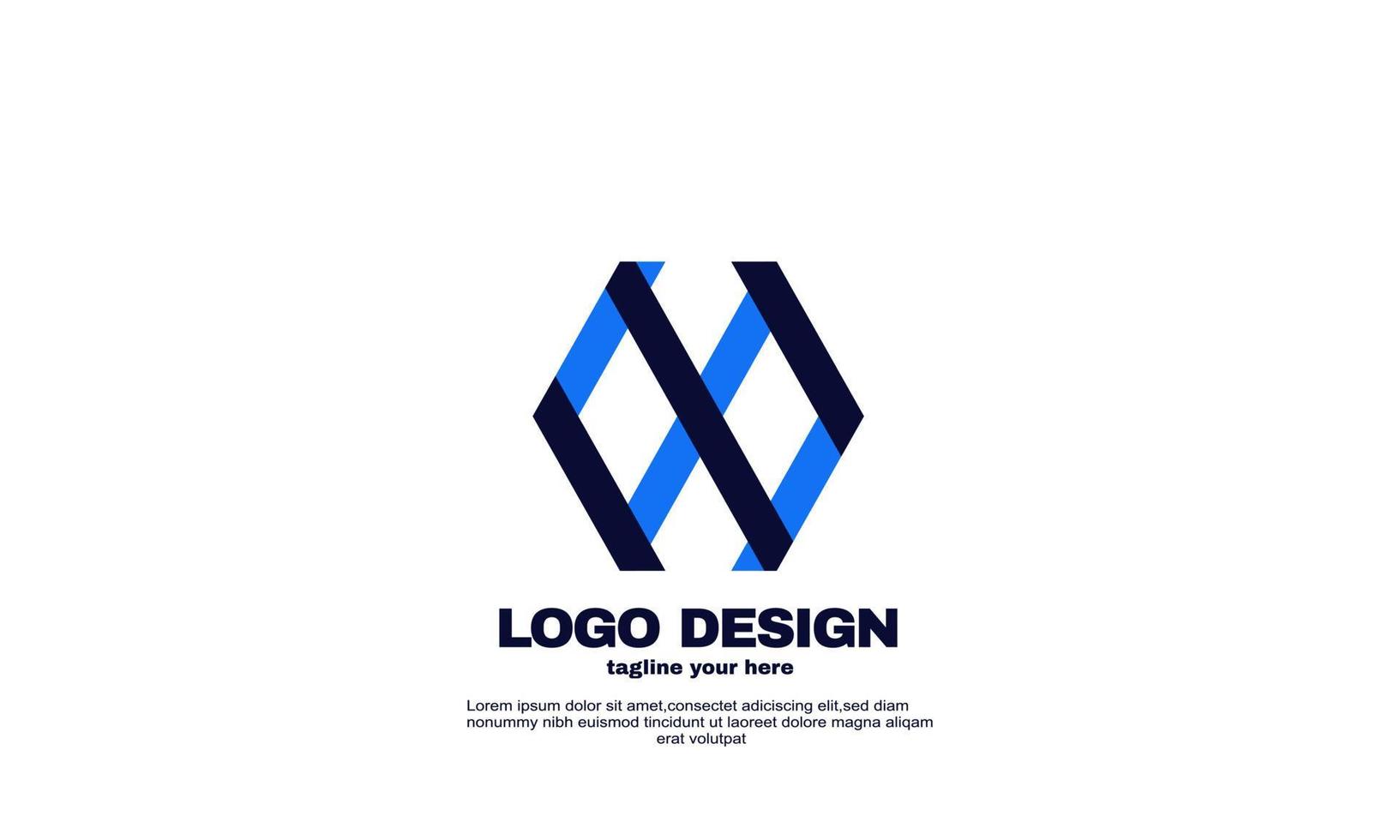 stock abstract colorful inspiration modern company logo vector