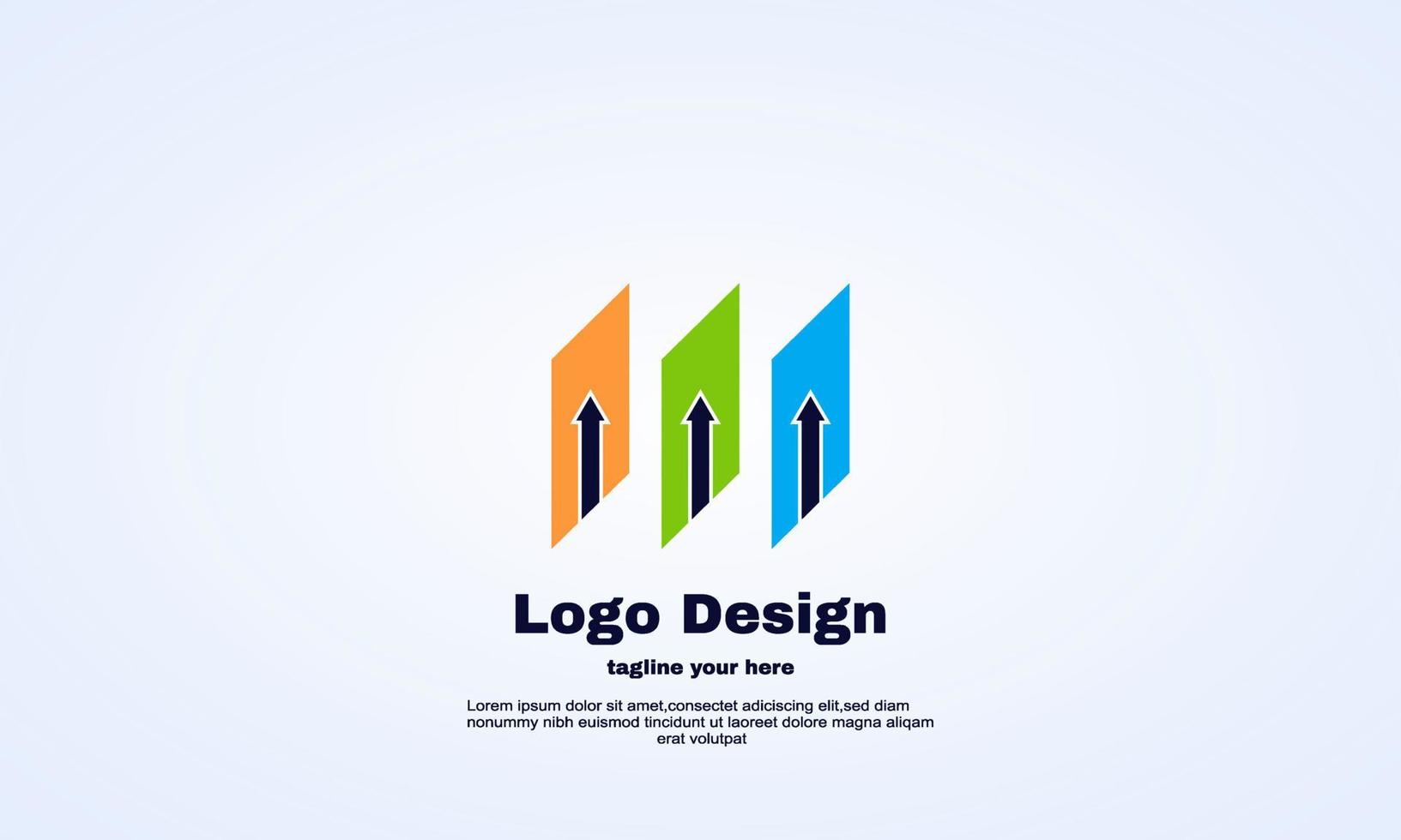 stock vector financial advisors logo design template