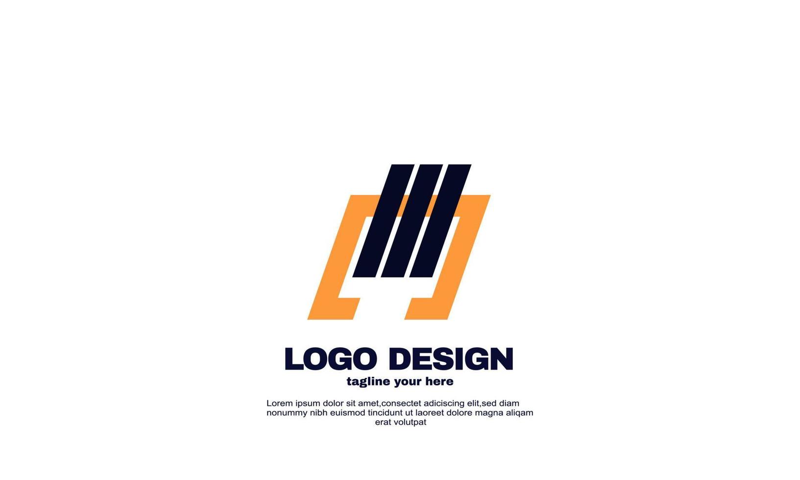 stock vector abstract creative inspiration best logo powerful geometric company logistic and business logo design