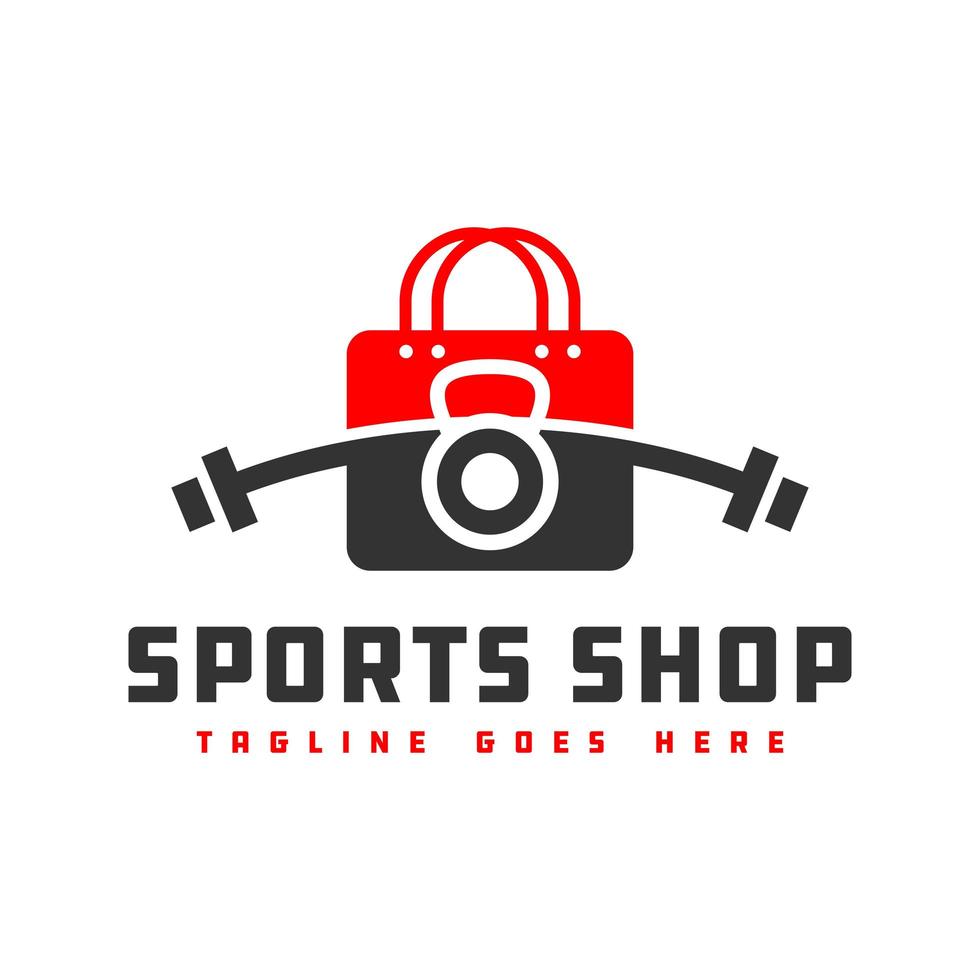 sports shop modern logo vector