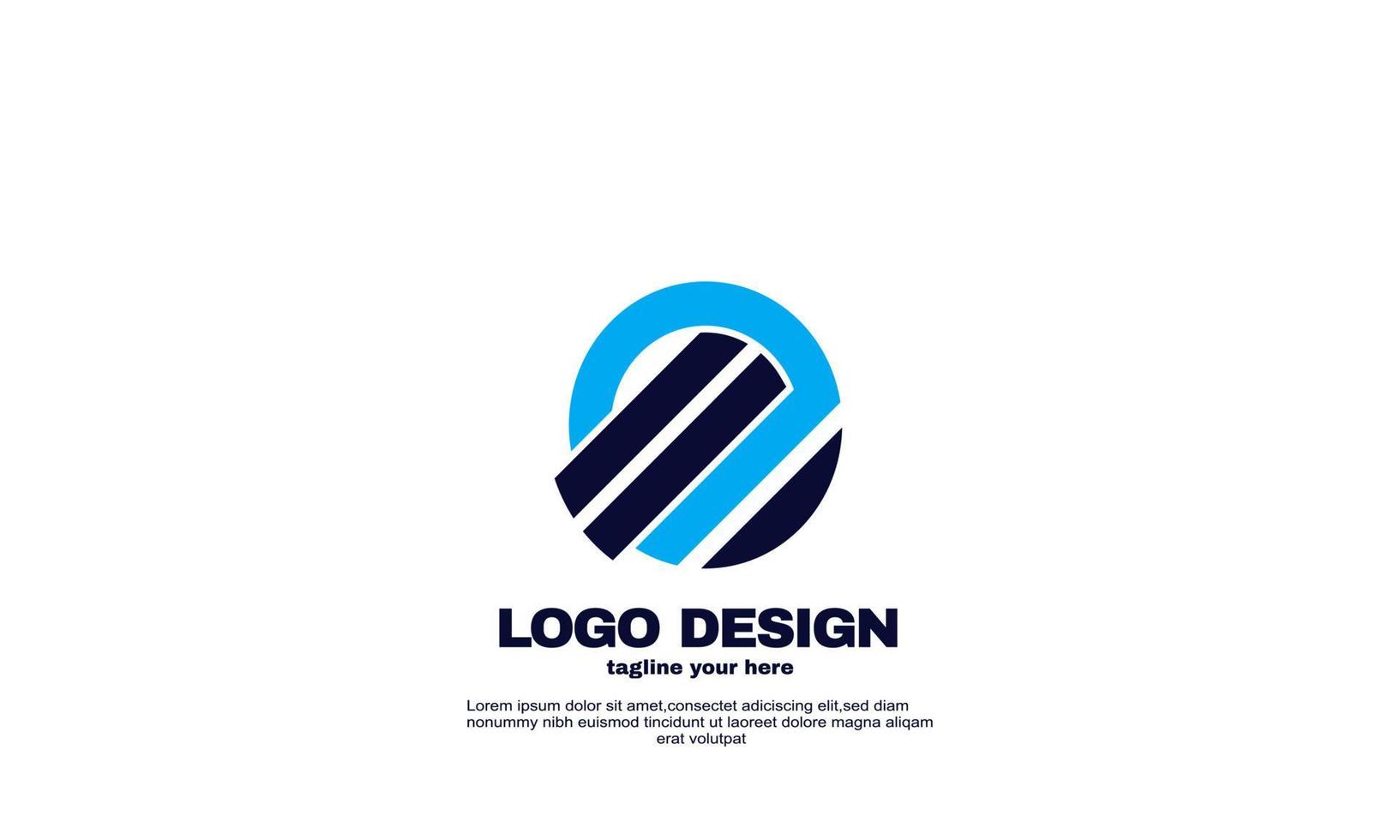 awesome illustration elegant networking logo corporate company business and branding design vector