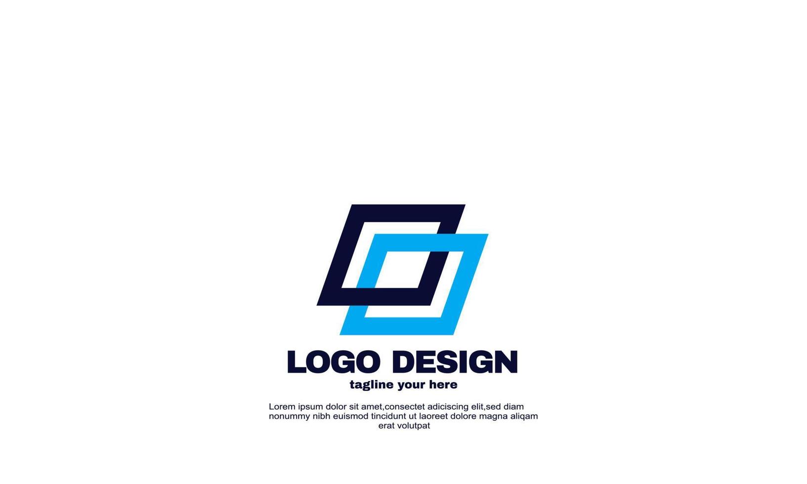stock vector abstract Modern networking logo corporate company business and branding design vector