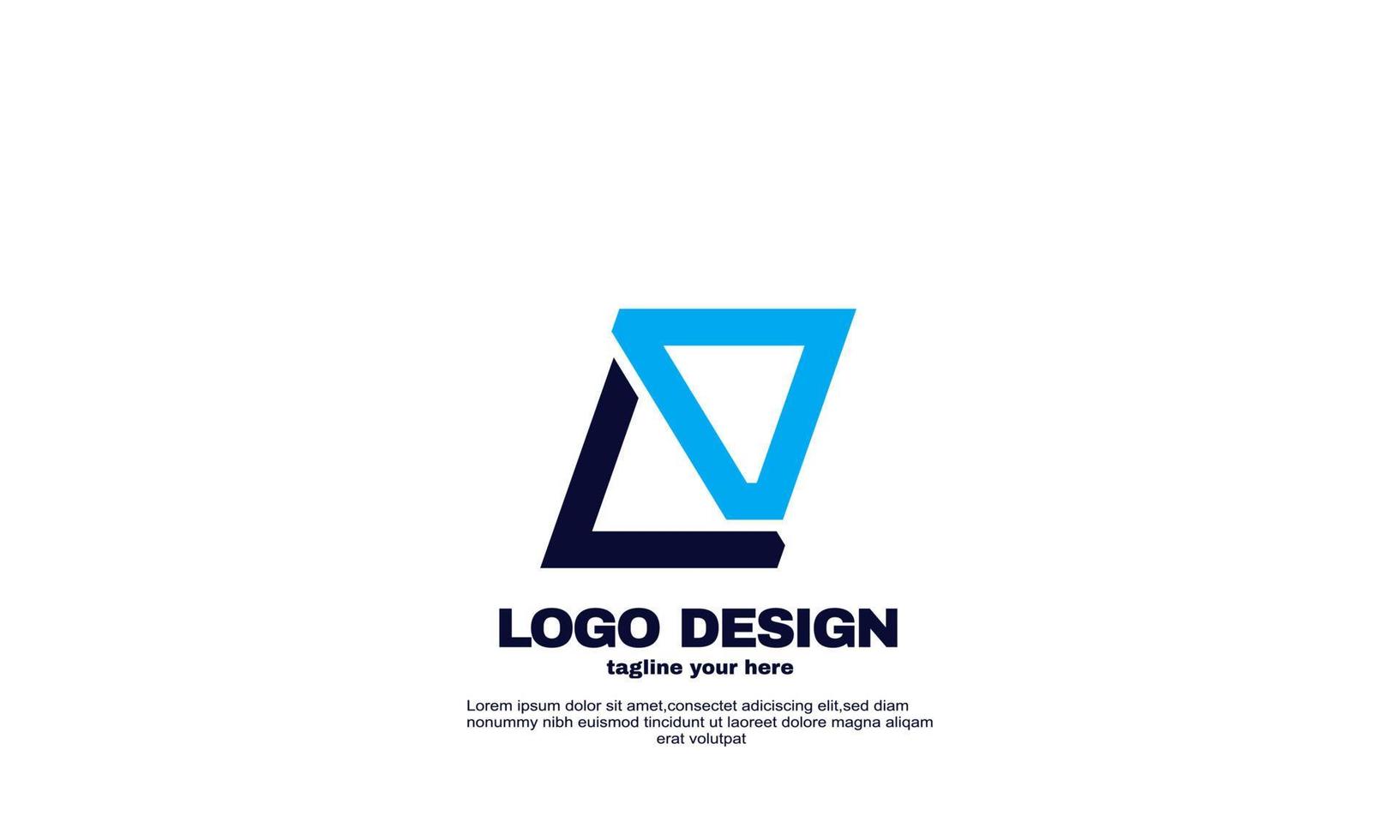 awesome Modern networking logo corporate company business and branding design template vector