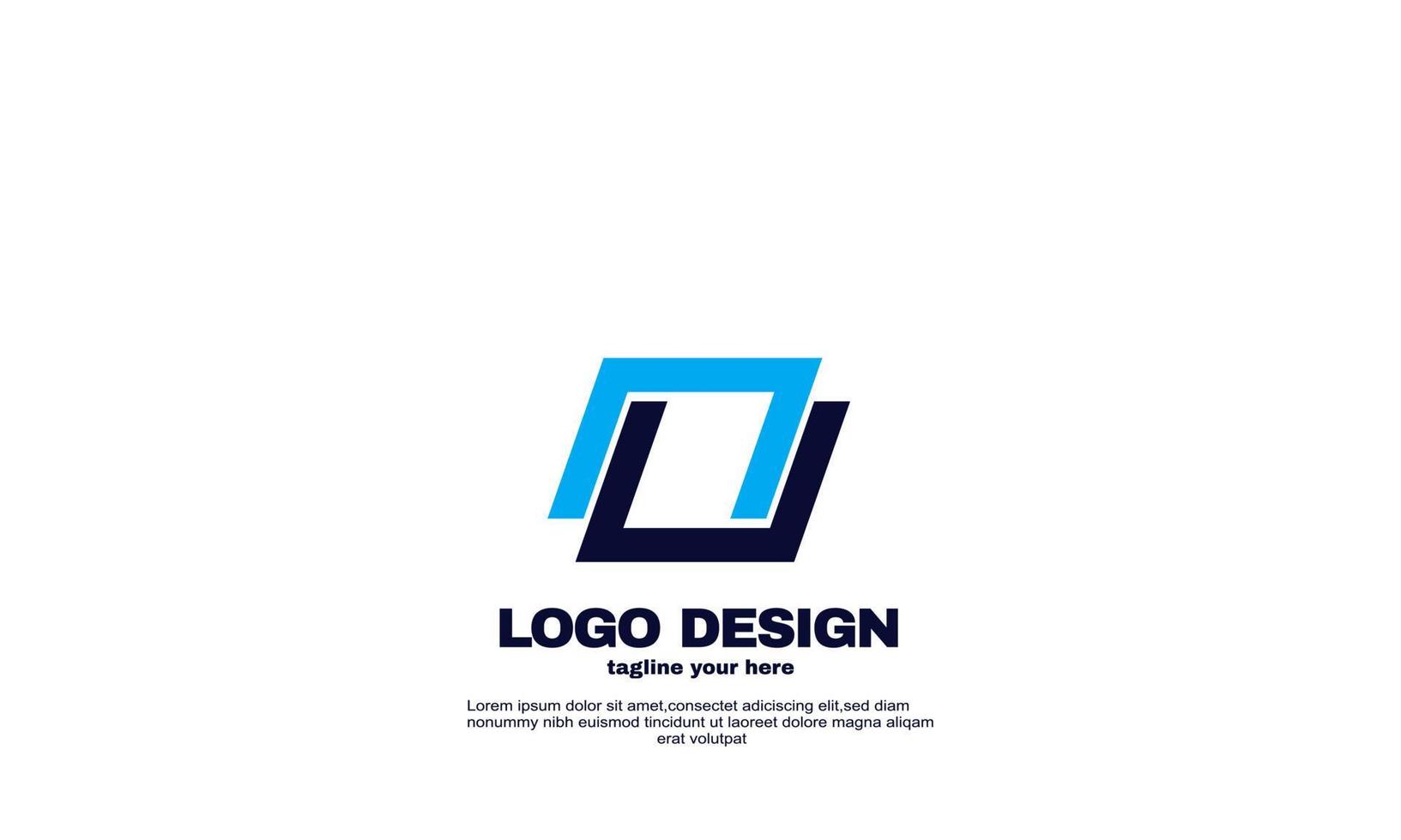 stock vector abstract Modern networking logo corporate company business and branding design