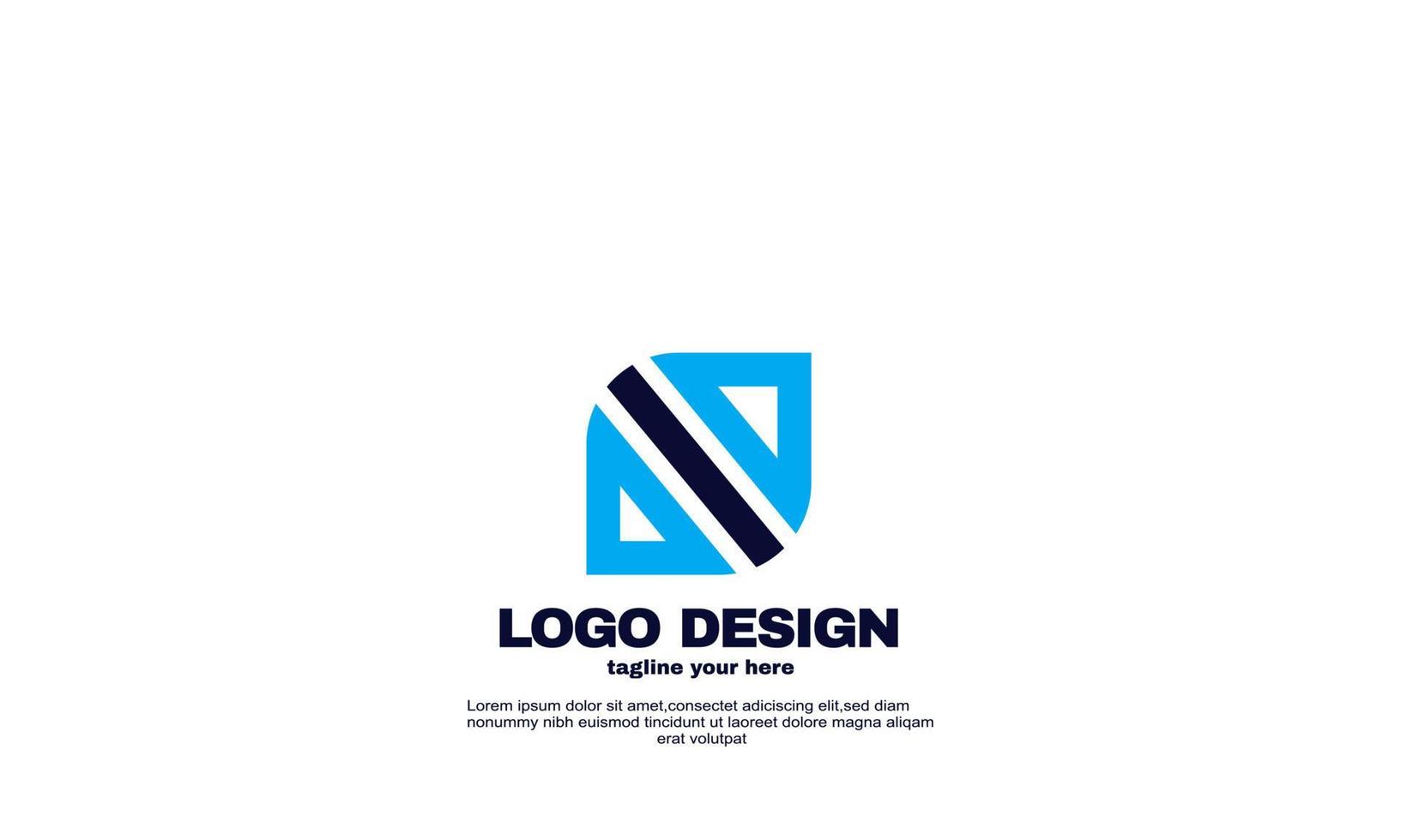 stock vector abstract simple networking logo corporate company business and branding design vector