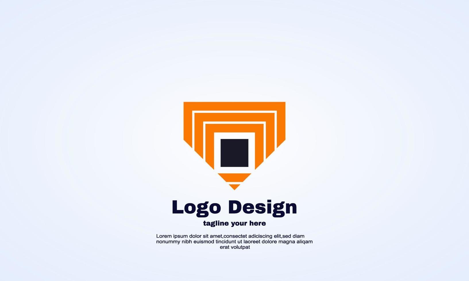 abstract unity business company logo design template vector