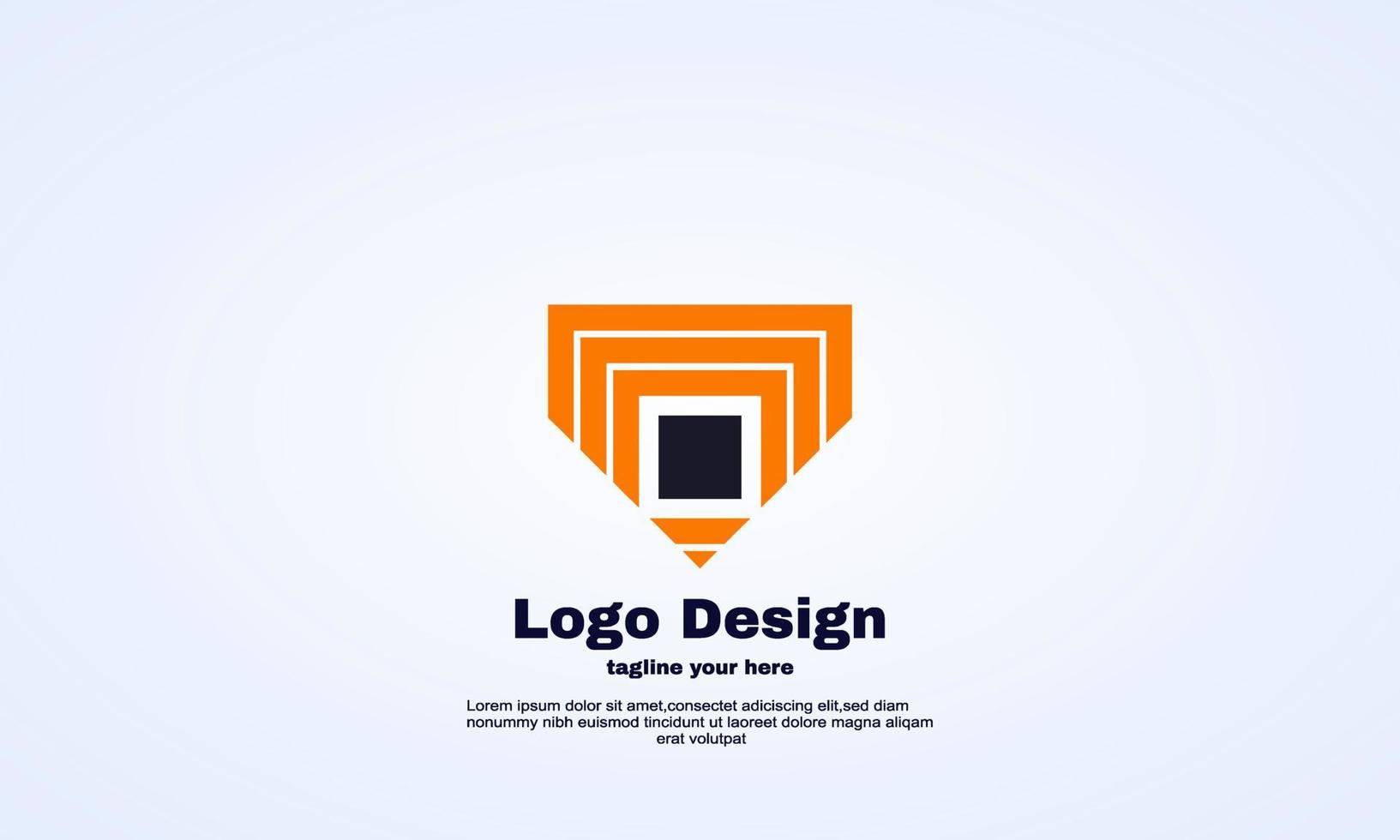 plantilla de diseño de logotipo de empresa de negocio de unidad abstracta vector