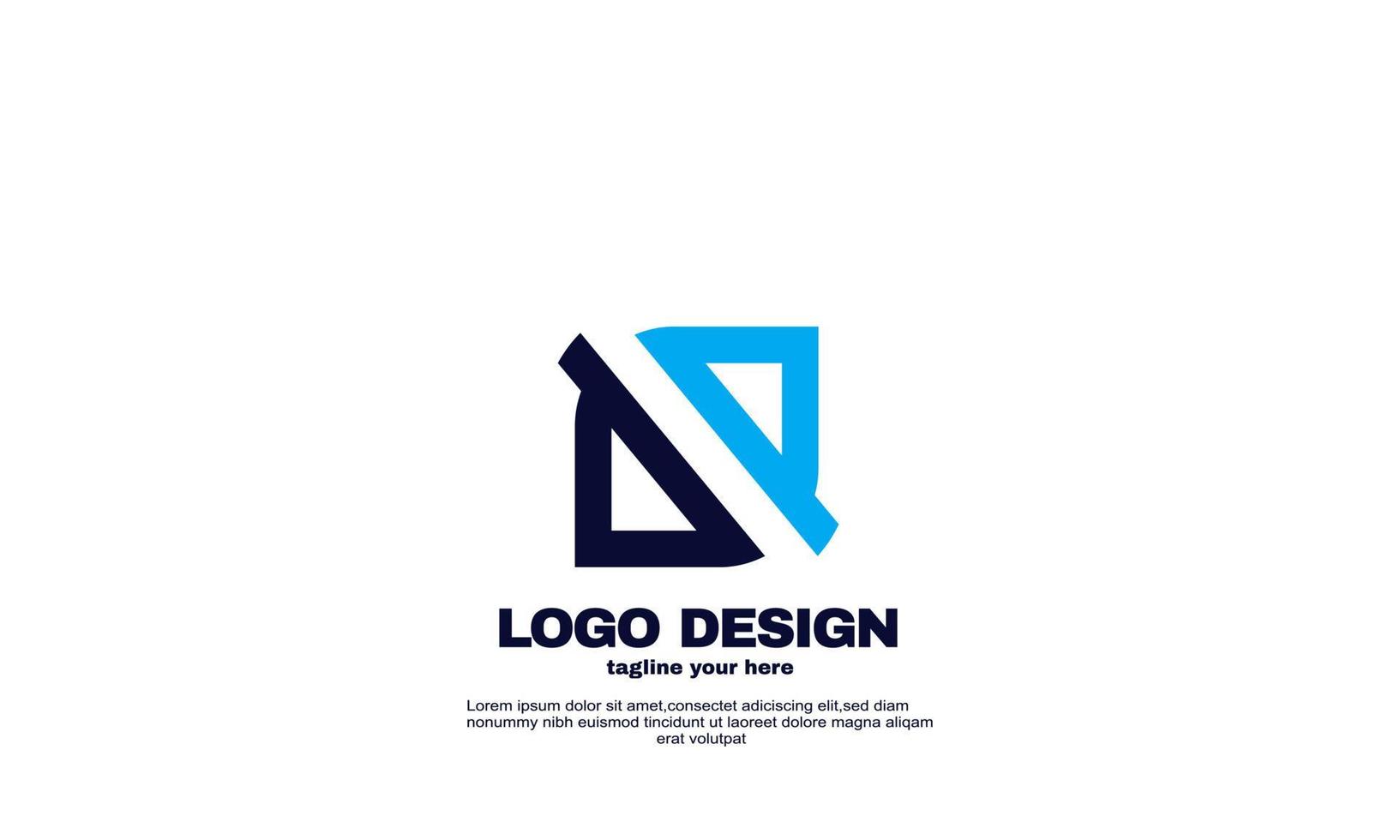 awesome simple networking logo corporate company business and branding design template vector