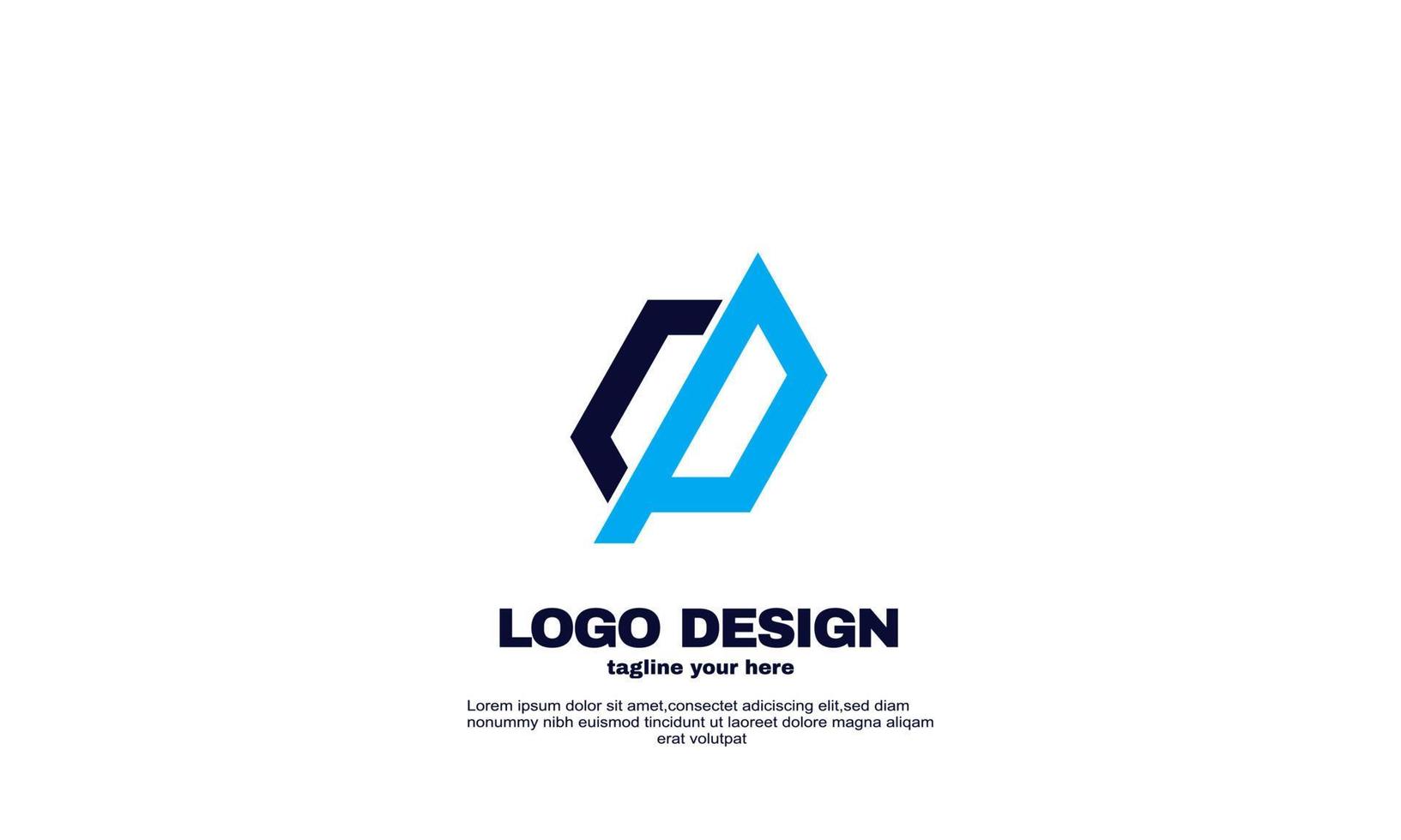 diseño de marca y negocio de empresa corporativa de logotipo de red simple impresionante vector