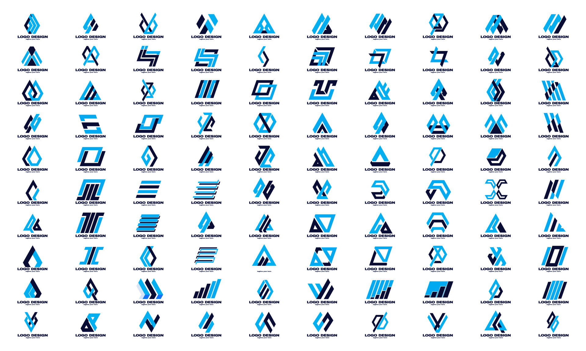 blue logos on logo quiz
