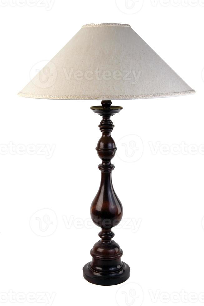 antique table lamp photo