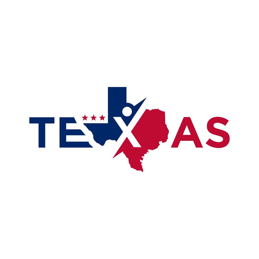 logotipo de desarrollo empresarial en texas vector