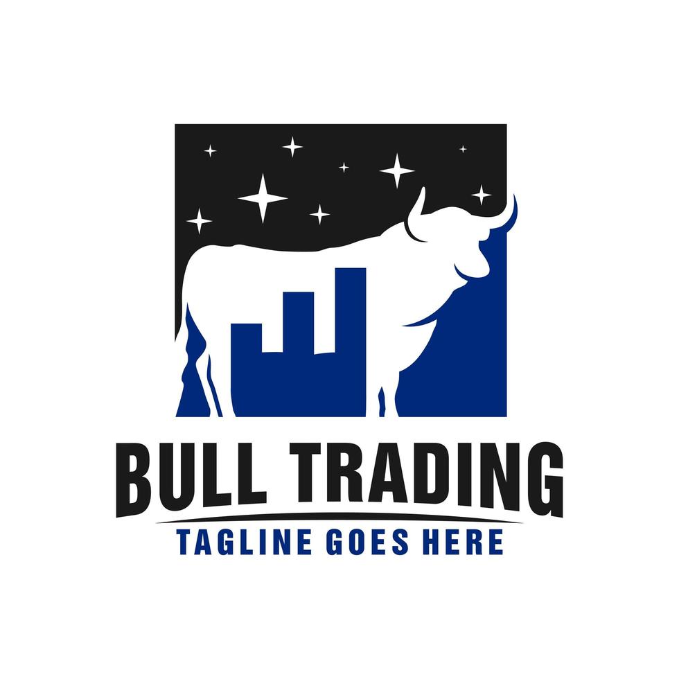 online forex trading business logo vector