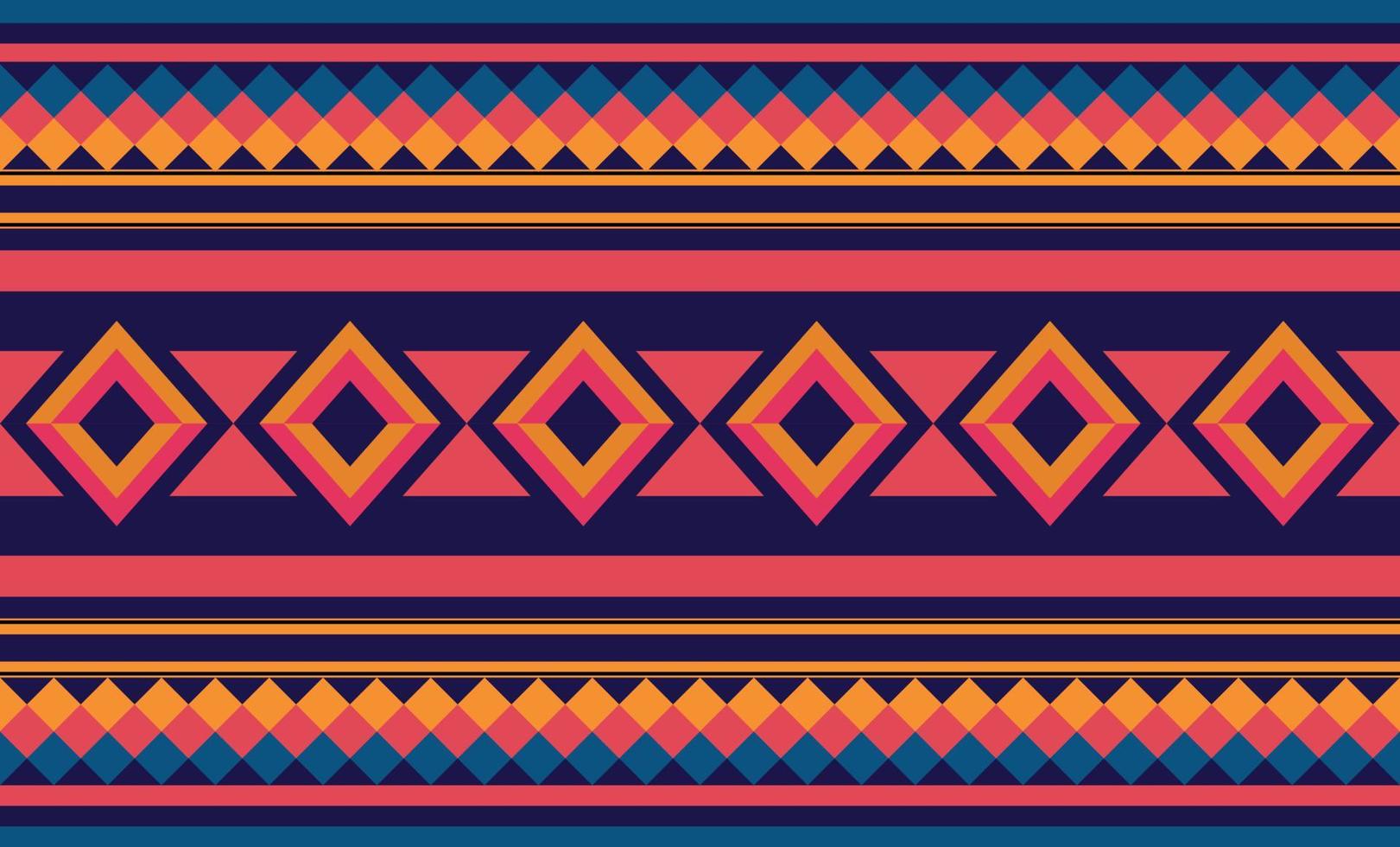 Ethnic pattern vector background. seamless pattern traditional.