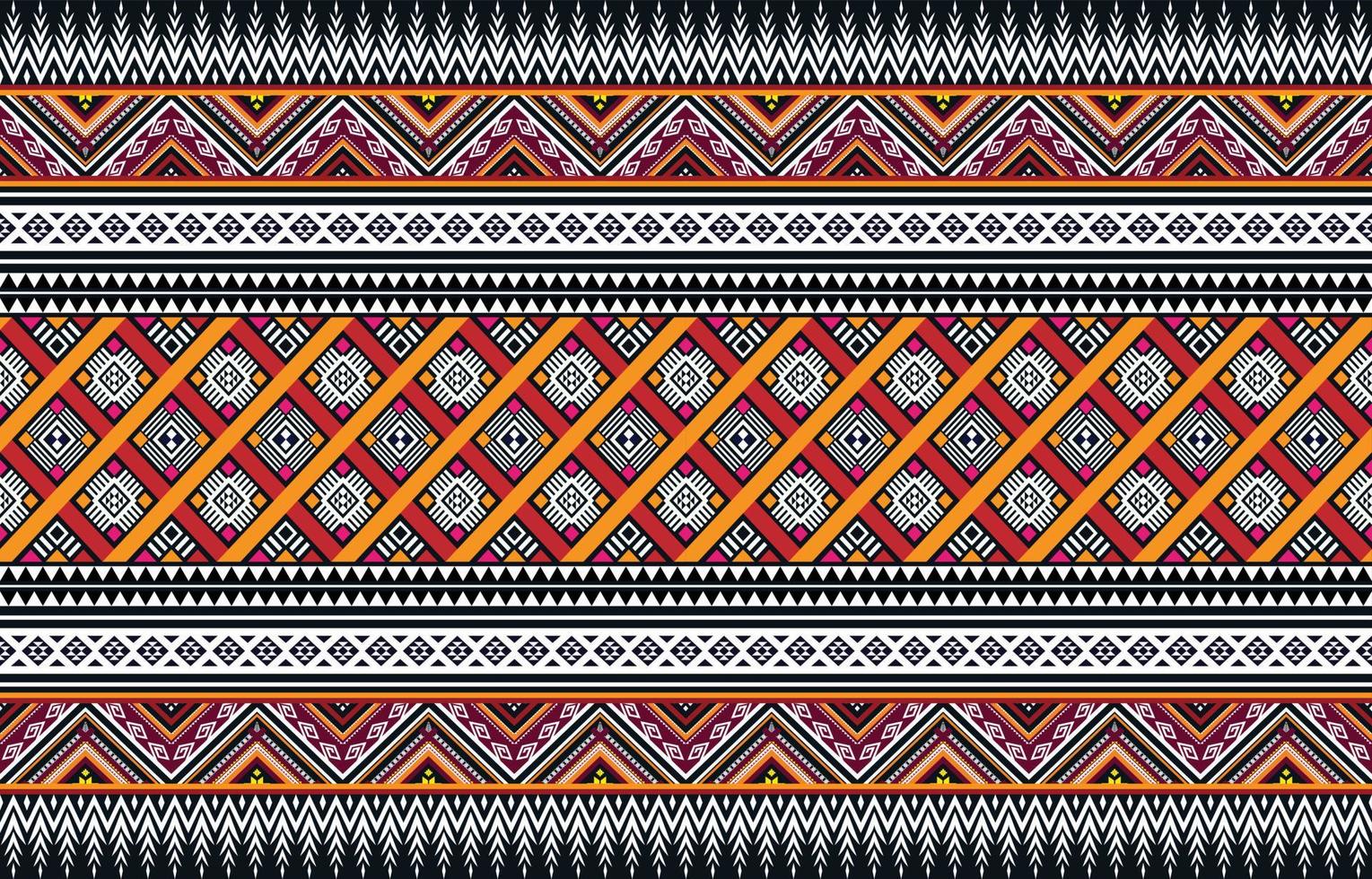 Ethnic pattern vector background. seamless pattern traditional.