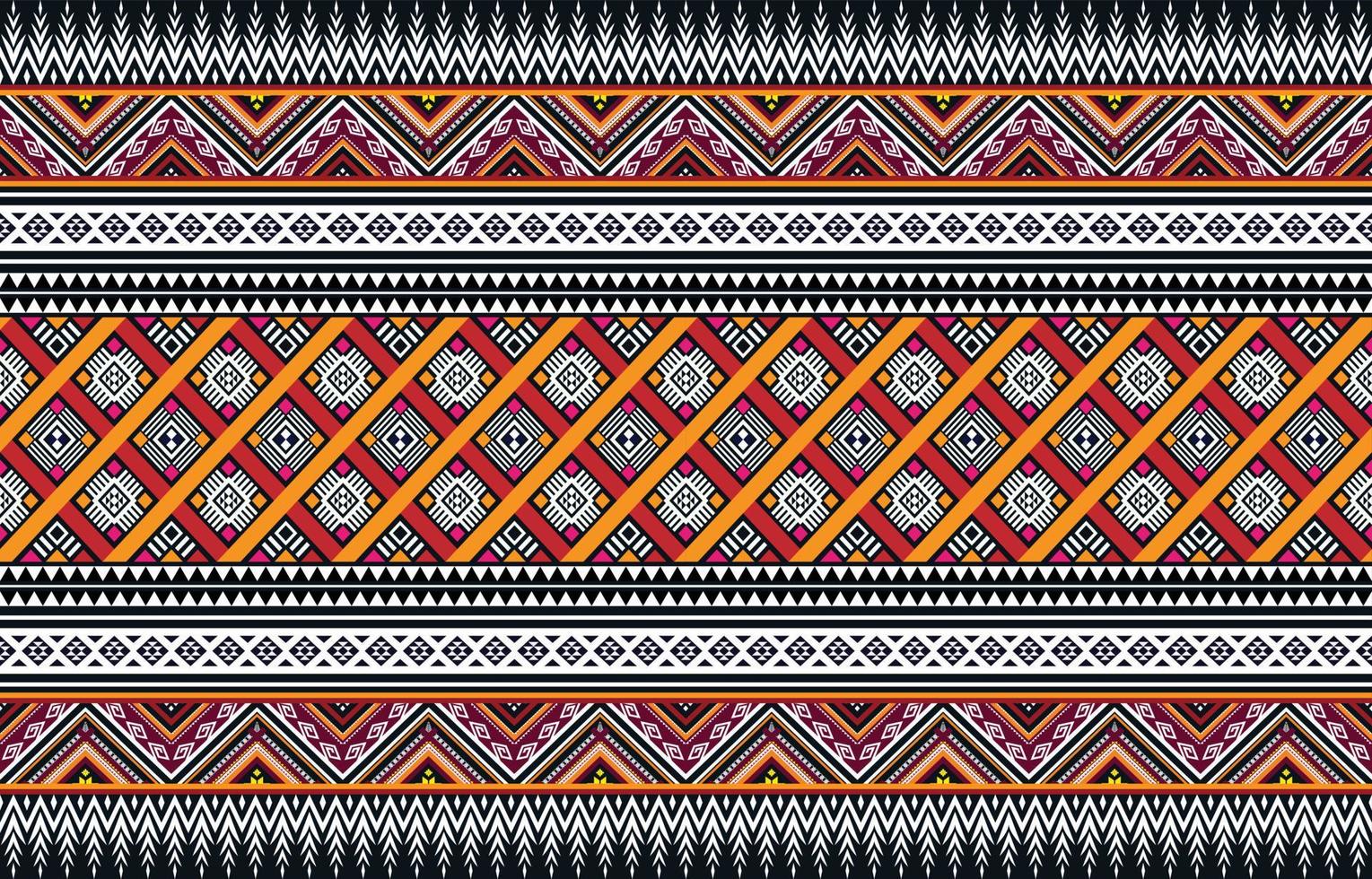 Ethnic pattern vector background. seamless pattern traditional.