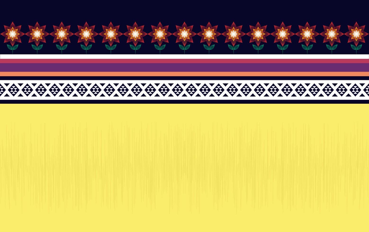 Ethnic pattern vector background. seamless pattern traditional.