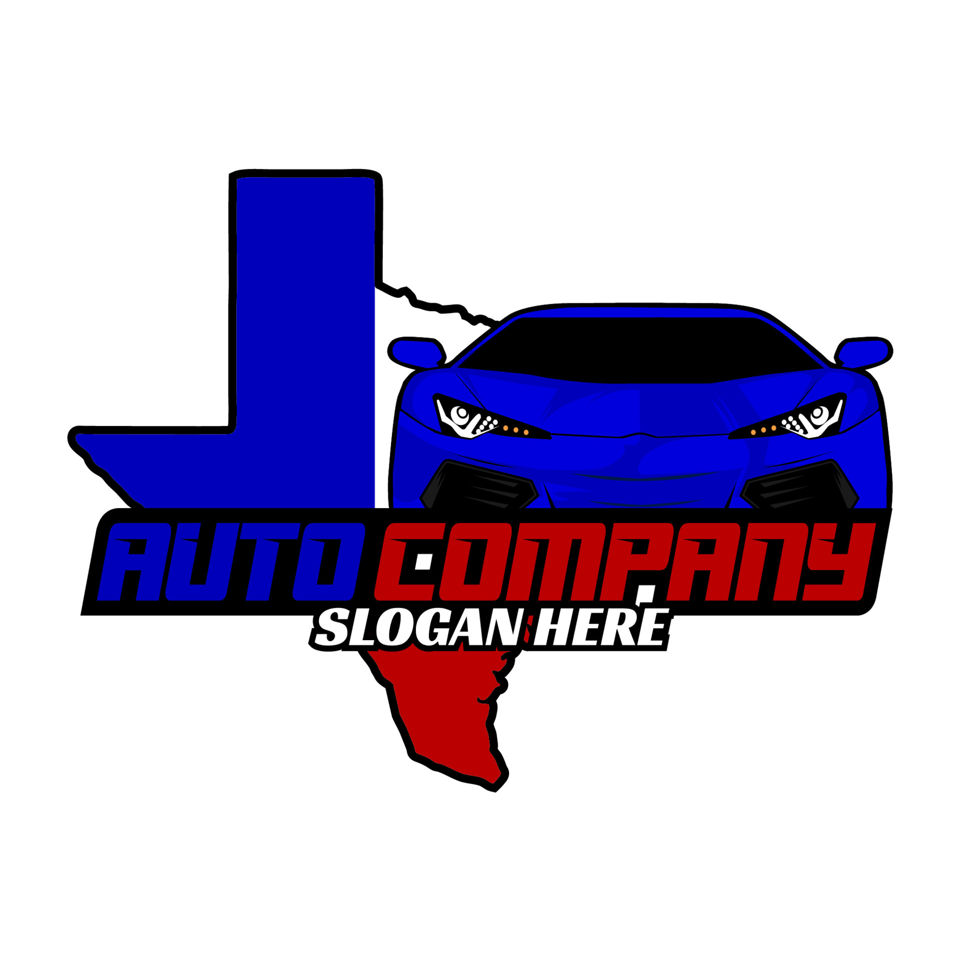 Texas auto car icon logo design template 5072958 Vector Art at Vecteezy