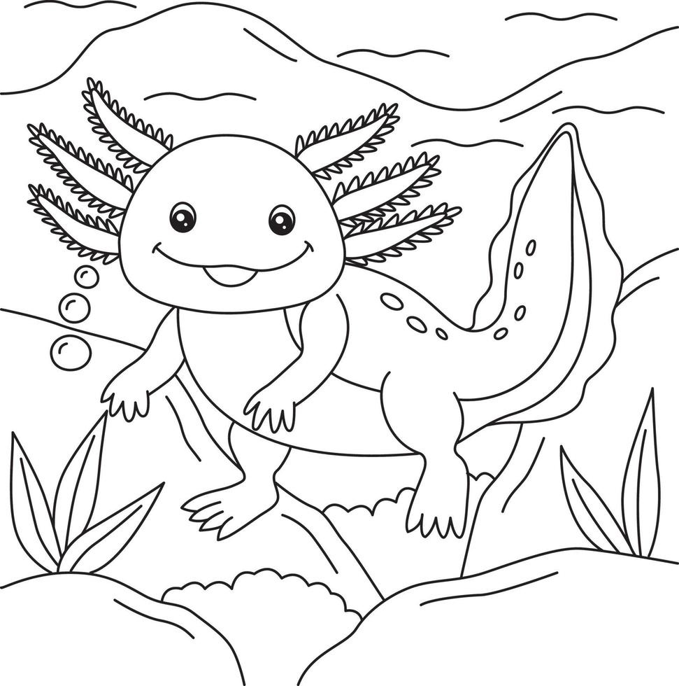 ajolote para colorear para niños 5073765 Vector en Vecteezy ajolote para colorear para niños 5073765 Vector en Vecteezy