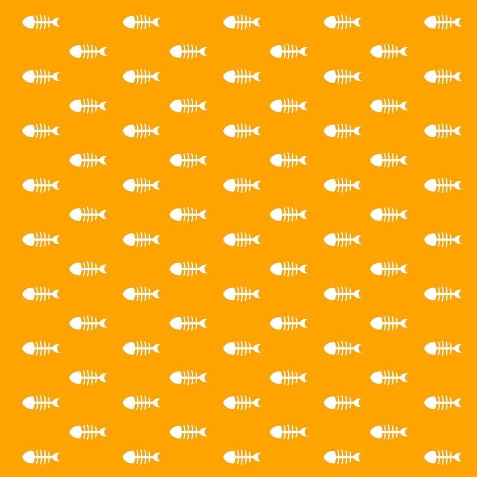Fish Bone Pattern Background vector