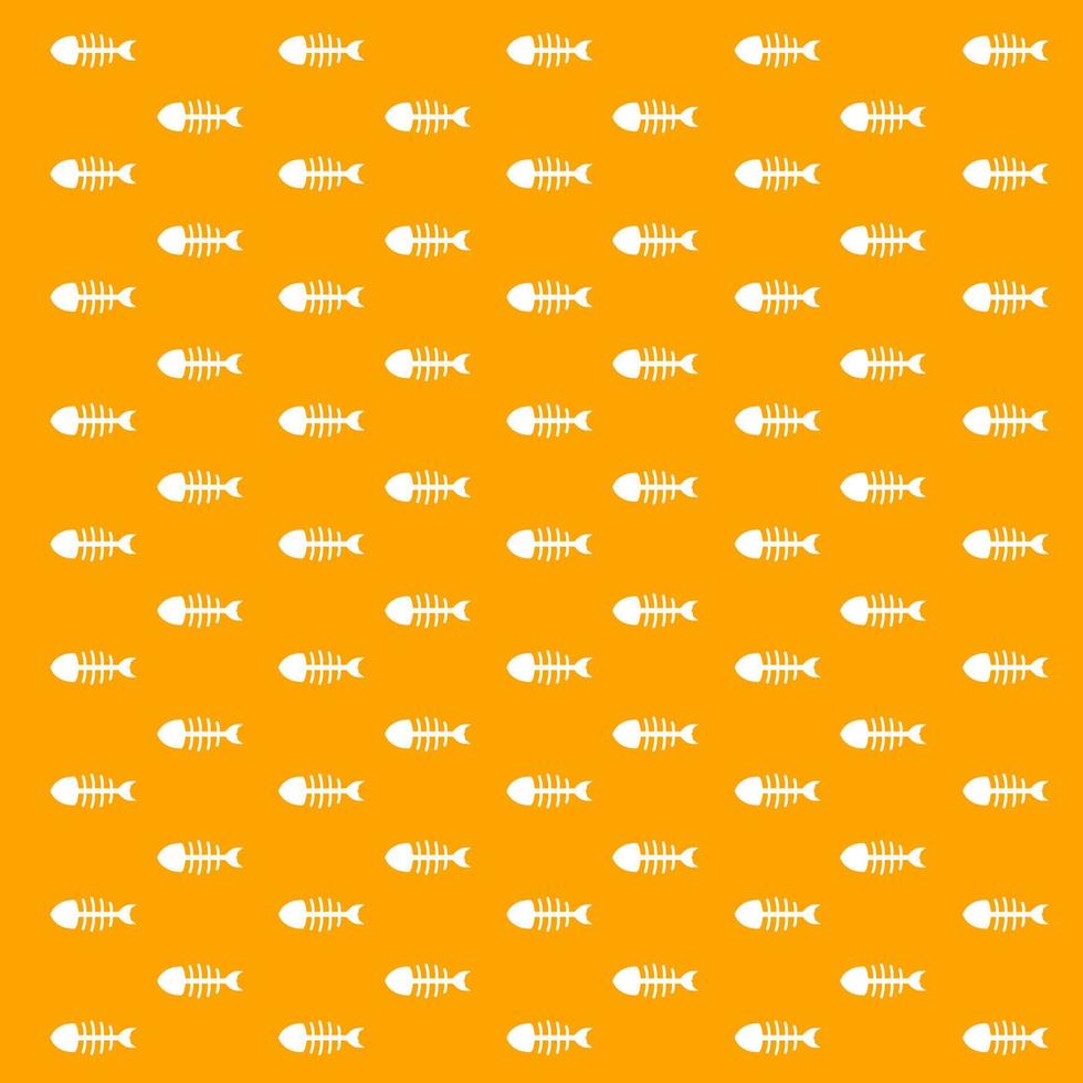 Fish Bone Pattern Background vector