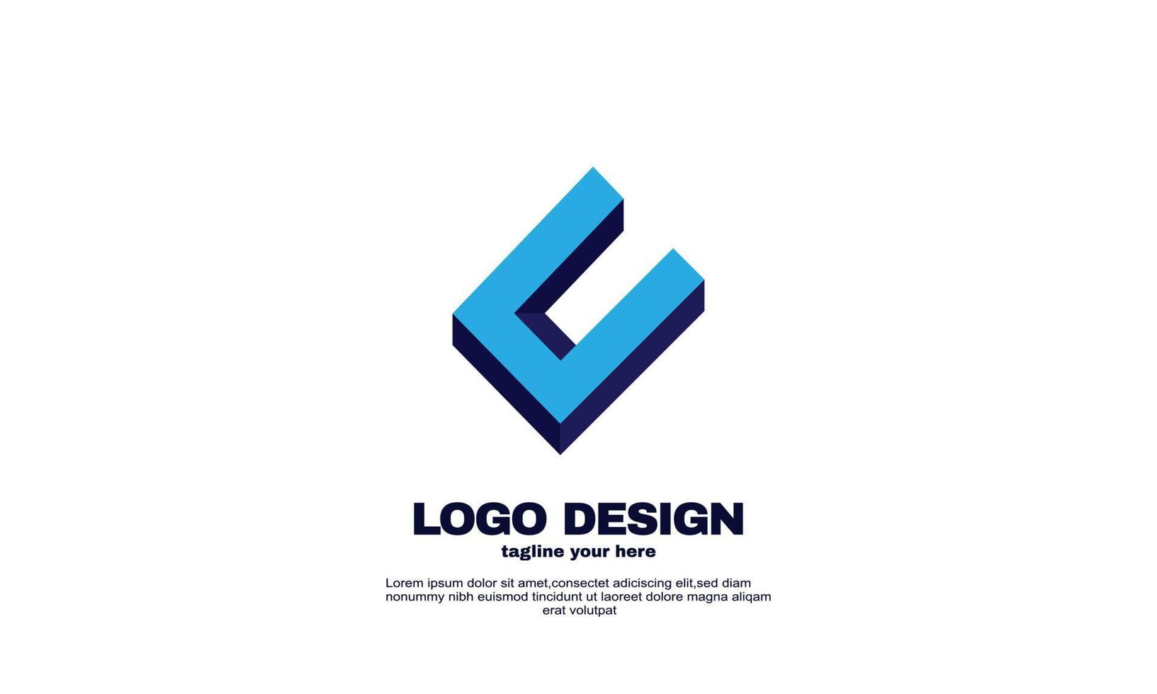 elementos de diseño gráfico vectorial de stock para el logotipo de su empresa vector