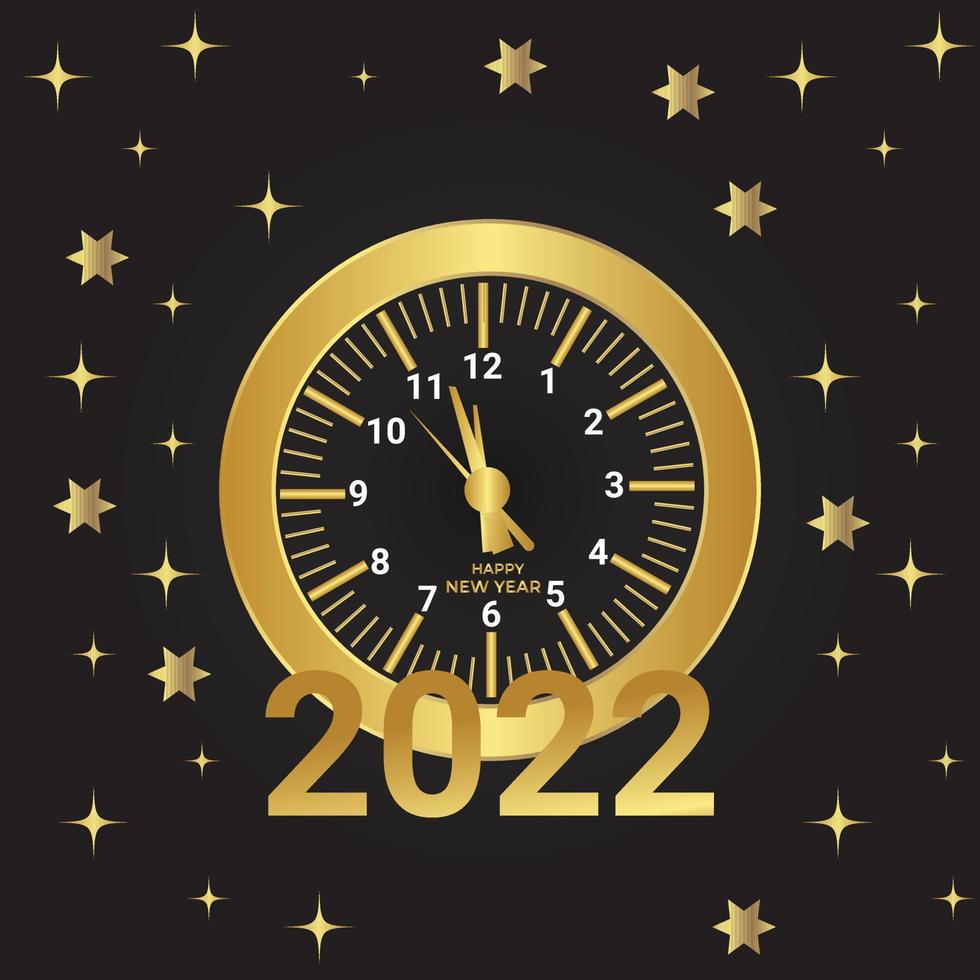 Happy New Year Design 2022 vector