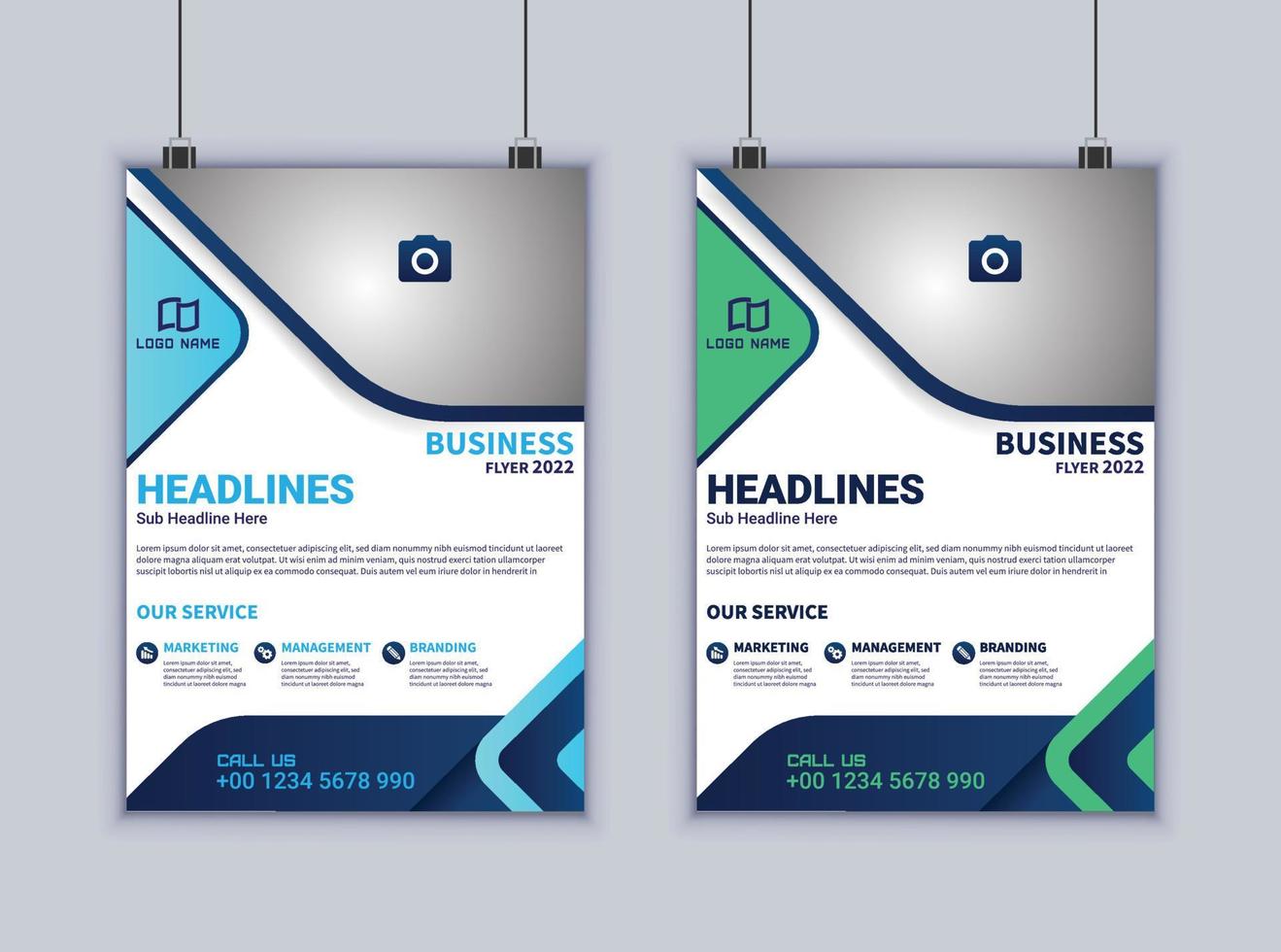 Business Flyer Design. Modern Layout Design. Vector Design Template. Brochure Design