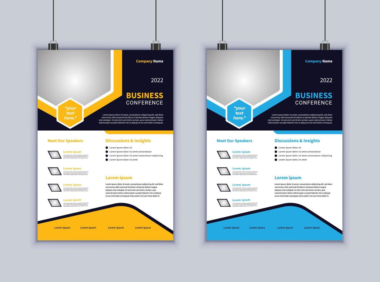 Business Flyer Design. Modern Layout Design. Vector Design Template. Brochure Design