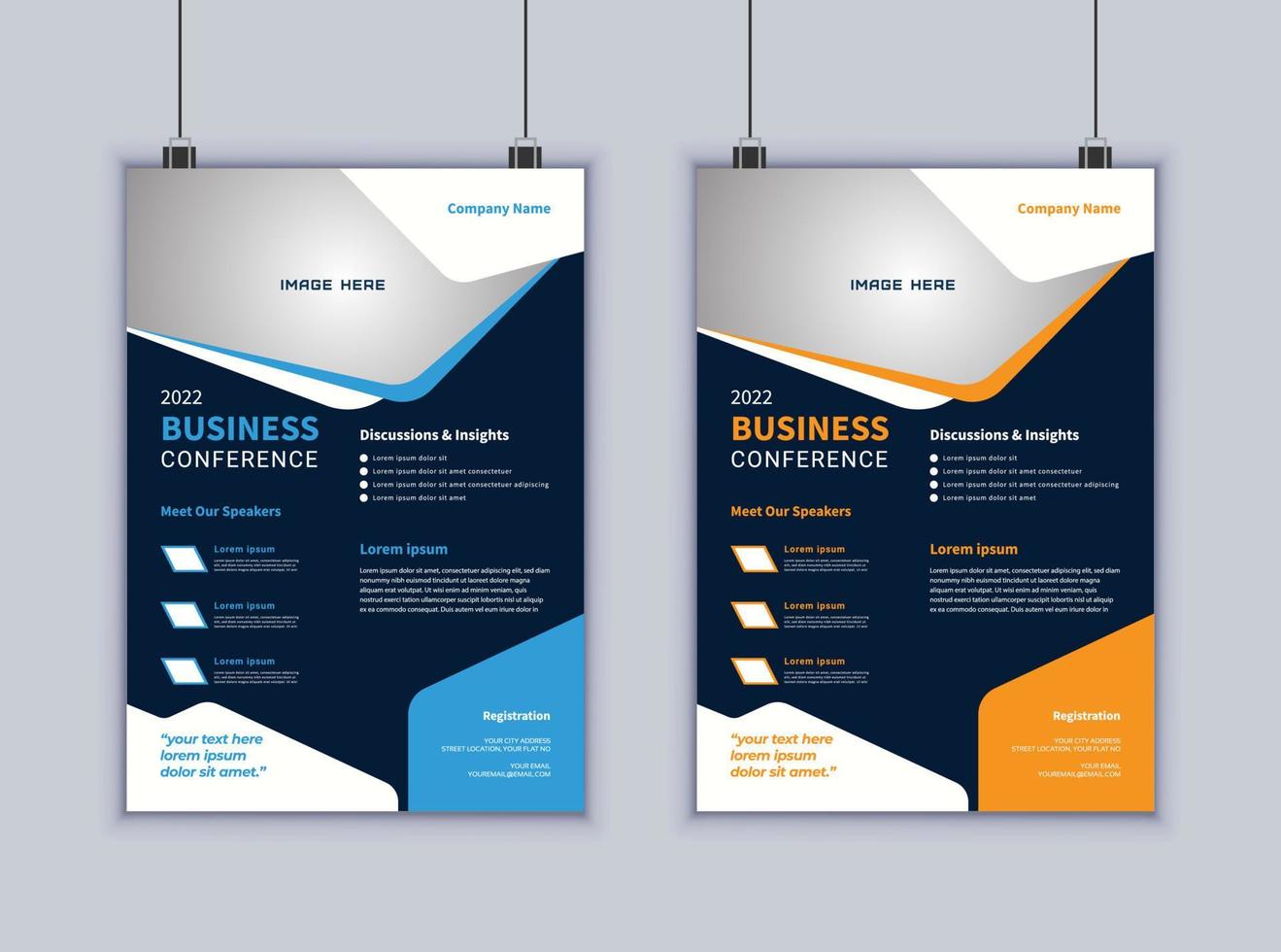 Business Flyer Design. Modern Layout Design. Vector Design Template. Brochure Design